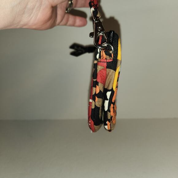 VERA BRADLEY Bittersweet Wristlet Wallet Phone Zip Colorful Quilted Floral Boho - Picture 5 of 10